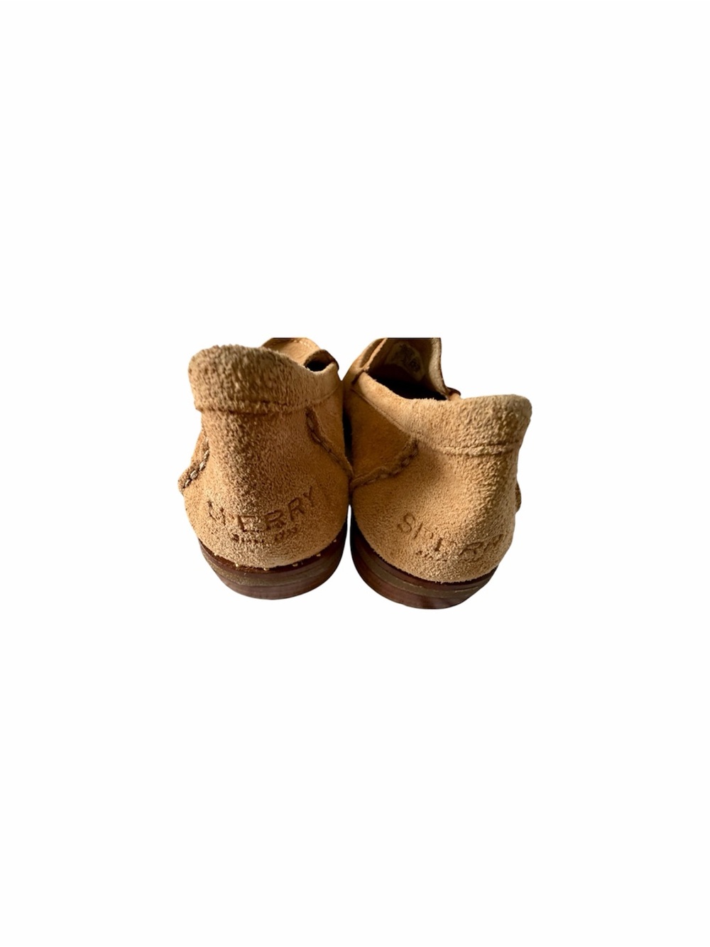 Sperry Women’s Tan Suede Penny Loafers NWOT - Picture 5 of 5